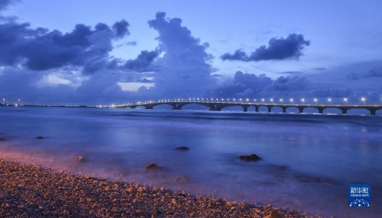 这是2019年8月31日拍摄的马尔代夫中马友谊大桥。新华社发（杜才良 摄）
